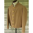 NC depot jacket in enbrowned woolen jean cloth 